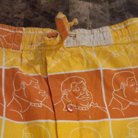 Vintage Men's Platinum Fubu Short Set, Fat Albert Design. - Picture 6 of 7